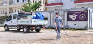 BÜYÜKŞEHİR, BAYRAMDA KENT TEMİZLİĞİ İÇİN HUMMALI BİR ÇALIŞMA YÜRÜTÜYOR